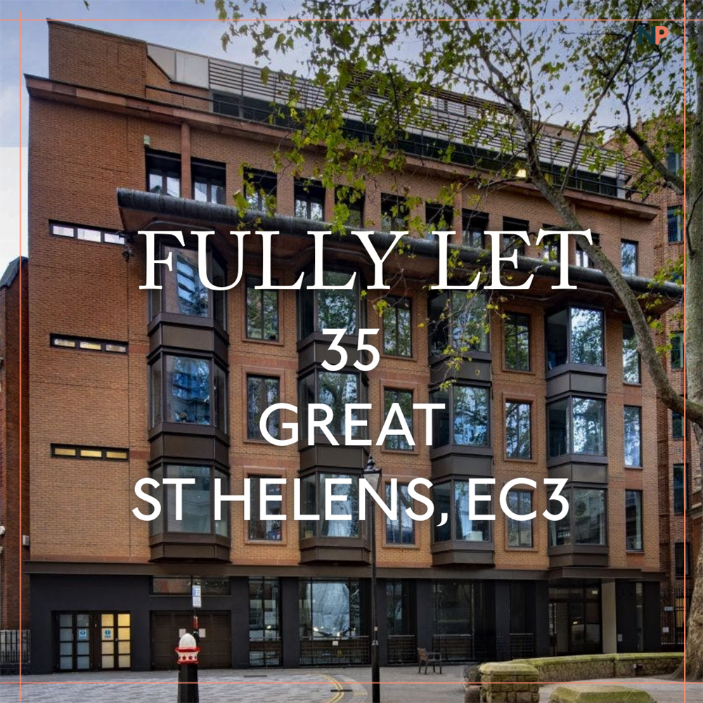 35 St Helen's, EC3 - Fully Let